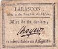 France 6 deniers 6 Deniers - Bouches du Rhône - Tarascon - 1792 -