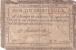 France 30 sols 30 Sols - Calvados - Villers Bocage - Etablissement Patriotique - 1792 - Rare -