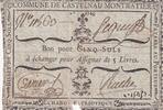 France 5 sols 5 Sols - Lot - Commune de Castelnau Montratier - 1792 -