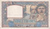 France 20 francs 20 Francs - Science et Travail - 08-01-1942 - Série A.7181 -