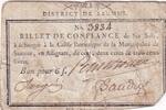 France 6 sols 6 Sols - Maine et loire - District de Saumur - 30-12-1791 -