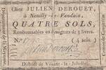 France 4 sols 4 sols - Neuilly le Vendain - Julien Durouet - Non répertorié -