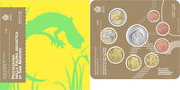 Saint-Marin Coffret BU Euro 2023 avec 5 € Argent - Protection de la Faune et de la Flore -