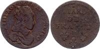 France liard Liard de France - Louis XIV au buste juvénile - 1657 I Limoges -