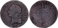 France sol Sol dit à l'écu - Louis XVI - 1788 - D Lyon -