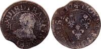 France double tournois Double Tournois - Louis XIII - 1637 - R Villeneuve -