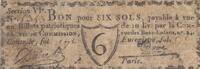 France 6 sols 6 sols - Seine - Paris - Compagnie de Commission - 1792 -