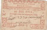 France 10 sous 10 sous - Puy de dôme - Municipalité de Cornon - 1792 -