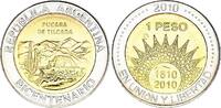 Argentine 1 peso 1 Peso - Pulcara de Tilcara - Bicentenaire de la Révolution de Mai - 2010 - Bimétal -