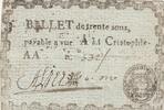France 30 sous 30 sous - Sarthe - St Christophe - 1792 -