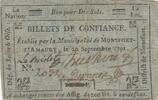 France 10 sols 10 sols - Yvelines - Municipalité de Montfort l'Amaury - 20-09-1791 -