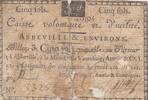 France 5 sols 5 sols - Somme - Conseil volontaire et d'utilité d'Abbeville - 1792 -