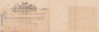 France 25.10 francs 25.10 francs - Reçu de chèque de banque - La prévoyance - 1914 -