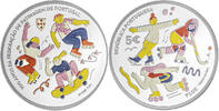 Portugal 5 100 ans de la Fédération de Patinage - 5 EUROS 2024 BE Couleur -