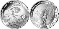 France - Monnaie de Paris 10 euros 10 Euros Argent BE 2022 - Coupe du Monde FIFA 2022 Qatar -