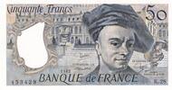 France 50 francs 50 Francs - Quentin de la Tour - 1982 - Série K.28 -