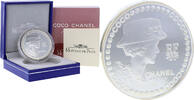 France - Monnaie de Paris 5 euros COCO CHANEL - 5 Euros Argent BE 2008 -