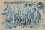 France 10 kilo 10 Kilos de Acier Ordinaire - Organisation des fontes, fers et aciers - 1947 -