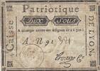 France 10 sous 10 sous - 1791 - Département Rhône - Caisse patriotique de Lyon -
