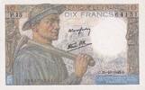 France 10 francs 10 Francs - Mineur - 15-10-1942 - Série P.15 - F.08.04 -