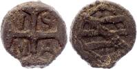Comptoir de Malacca 1 dinheiro Sébastien I - Dinheiro, à la Croix - 1558 / 1578 Malacca -