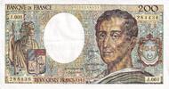 France 200 francs 200 Francs - Montesquieu - 1981 - Série J.001 -
