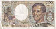 France 200 francs 200 Francs - Montesquieu - 1981 - Série U.006 -