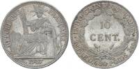 Indo-Chine Fr. 10 cents 10 Cents République et Laurier - A-Paris - 1937 -
