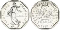 France 2 francs 2 Francs Semeuse - 1991 frappe médaille -