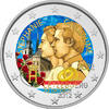 Luxembourg 2022 Pièce 2 Euros Couleur Commémo. 2022 - 10 ans du mariage du couple héritier Grand-Ducal NEUF