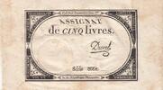 France 5 livres 5 Livres - 10 Brumaire An II (31.10.1793) - Sign. Duval - Série 8662 -
