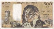 France 500 francs 500 Francs Pascal - 06-12-1973 - Série U.37 -