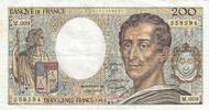 France 200 francs 200 Francs - Montesquieu - 1982 - Série M.009 -