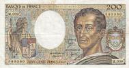 France 200 francs 200 Francs - Montesquieu - 1982 - Série M.009 -