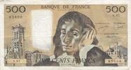 France 500 francs 500 francs - Pascal - 03-11-1977 - Série S.87 -