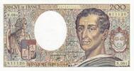 France 200 francs 200 Francs - Montesquieu - 1990 - Série N.084 - F.70.10a -