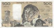 France 500 francs 500 francs - Pascal - 02-07-1981 - Série V.142 -