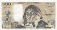 France 500 francs 500 francs - Pascal - 02-07-1981 - Série W.145 -