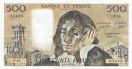 France 500 francs 500 francs - Pascal - 07-06-1979 - Série P.98 -