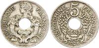 Indo-Chine Fr. 5 cent 5 Centimes - République Française - Patey - 1925 -