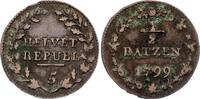 Suisse 1/2 batzen 1/2 Batzen - République Helvétique - 1799 -