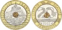 France 20 francs 20 Francs Mont Saint-Michel - 1993 - Bimetal -