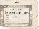France 100 francs 100 Francs - 18 Nivose An III - (07.01.1795) - Sign. Lassia - Série 1611 -