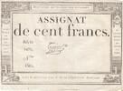 France 100 francs 100 Francs - 18 Nivose An III - (07.01.1795) - Sign. Taizy - Série 1479 -