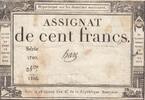 France 100 francs 100 Francs - 18 Nivose An III - (07.01.1795) - Sign. Haze - Série 1780 -