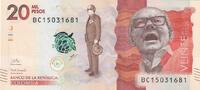 Colombie 20000 pesos 20000 Pesos Alfonso Lopez Michelsen - 2020 (2024) - Série BC -