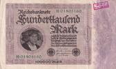 Allemagne 100000 mark 100000 Mark Gisze - 1923 - Série H -