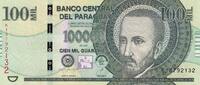 Paraguay 100000 guaranies 100000 Guaranies San Roque Gonzalez de Santa Cruz - 2021 (2024) - Série K -