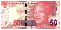Afrique du Sud 50 rand 50 Rand - Nelson Mandela - Lion - 2015 -