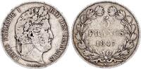France 5 francs 5 Francs Louis-Philippe I - 1847 A Paris - Argent -